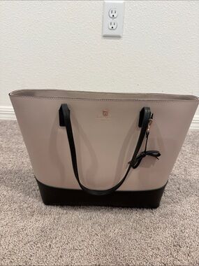 kate spade Two-Tone Blush and Black Tote